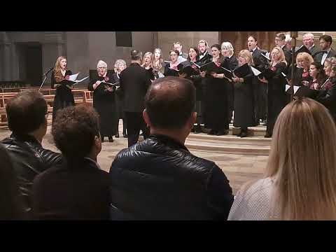 V. Milosavljevic "Tebe pojem", Chor Singidunum, Dirigent Marko Nešić