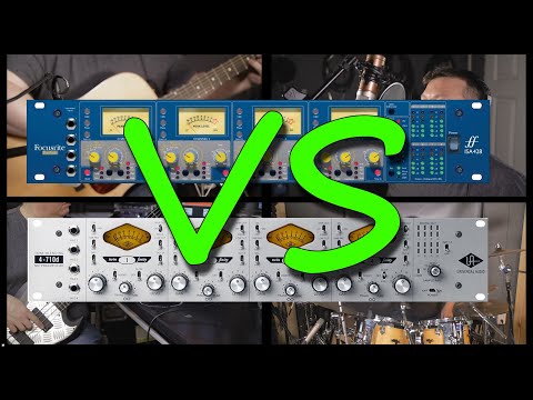 Universal Audio 710 vs Focusrite ISA