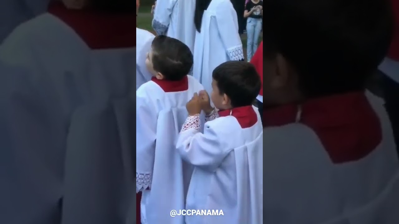 #monaguillos #catolicos #videoclip #viral #panamá #republicadominicana #reels fuente :Jccpanamá