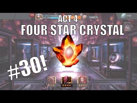 Marvel Contest of Champions | (ACT 4 REWARD) FOUR STAR CRYSTAL OPENING #30!