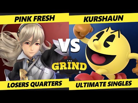 The Grind 179 Losers Quarters - Pink Fresh (Min Min, Corrin) Vs. Kurshaun (Pac-Man) Smash Ultimate