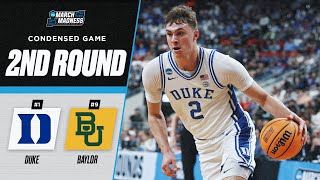 Duke vs. Baylor - Second round NCAA tournament extended highlights