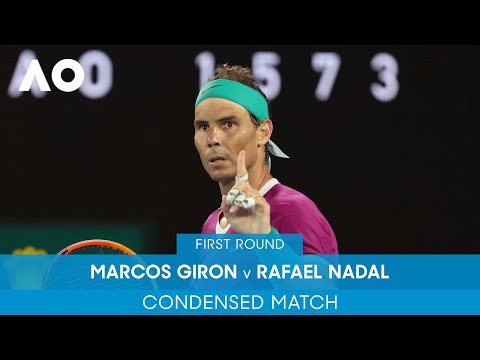 Marcos Giron v Rafael Nadal Condensed Match (1R) | Australian Open 2022