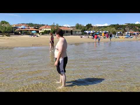 Kroatien Insel rab lopar 06.06.2020 Sand Strand