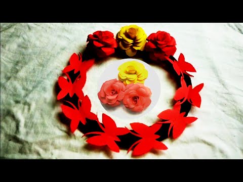 How to Make Paper Flowers. Learn to Make Nice Flowers in 3 Minutes.