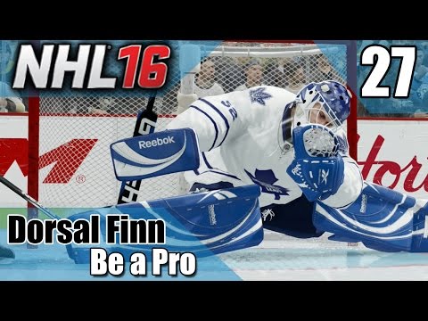 NHL 16 (PS4) Dorsal Finn (Goalie) Be a Pro | EP27 | THAT FLEXIBILITY THO
