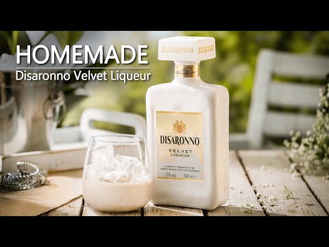 Homemade Disaronno Velvet Recipe | How to make Amaretto Cream Liqueur at Home!
