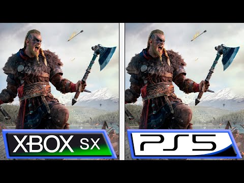 Assassin's Creed: Valhalla | PS5 vs Xbox Series X | Graphics Comparison & FPS