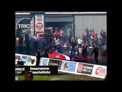 Santa Pod Main Event 2013 Top fuel Qualifications