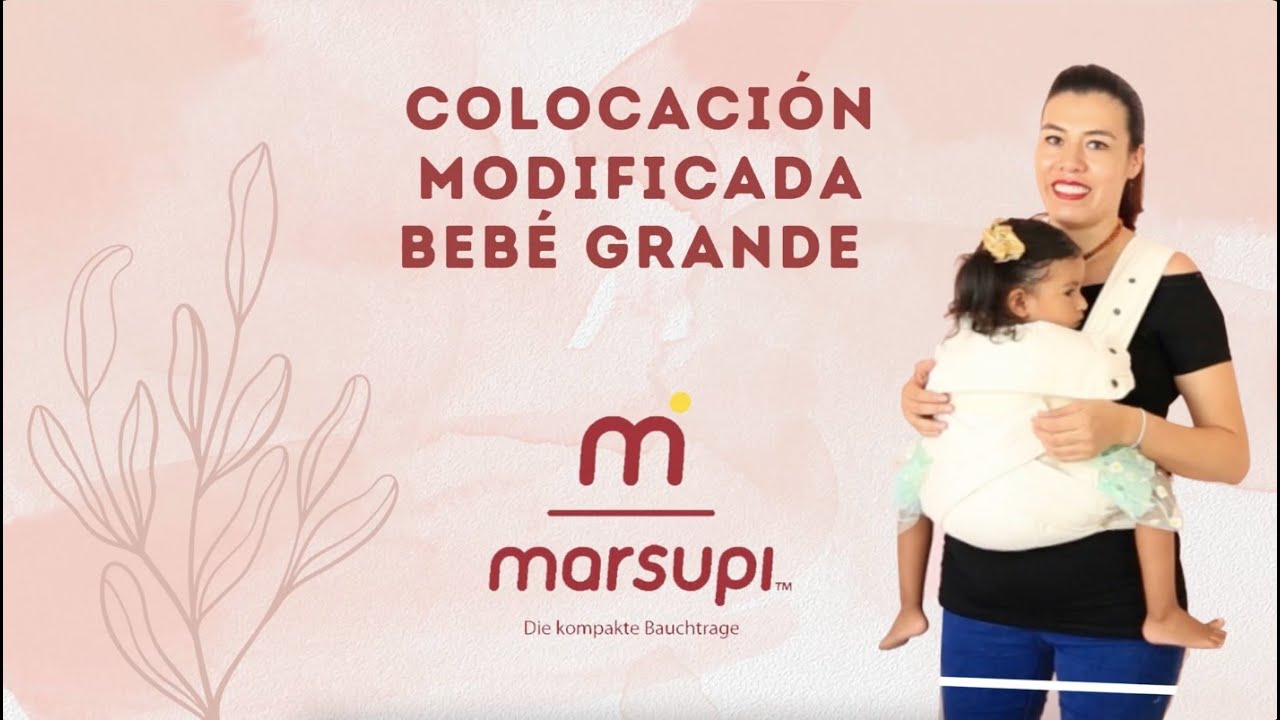 Marsupi con bebé grande