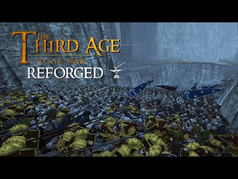 HUGE Siege Battle In The DEPTHS of MORIA! - Third Age Total War: Reforged!