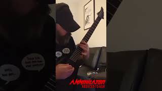 Annihilator - Reduced To Ash solo