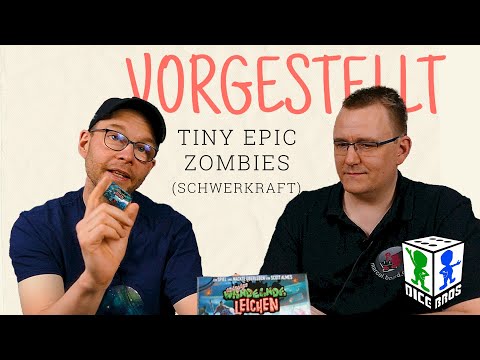 TINY EPIC ZOMBIES sind auf der Suche nach Gehirnen!