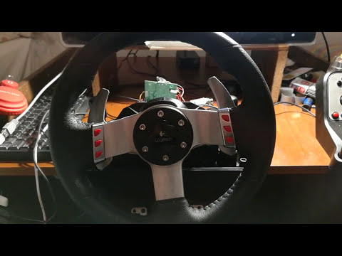 Logitech G27 the definitive Mod - three motor supreme torque !