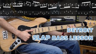 Marcus Miller - Detroit Lesson with TABs