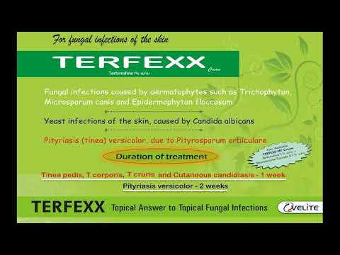Terfexx cream, prescription, treatment: anti fungal