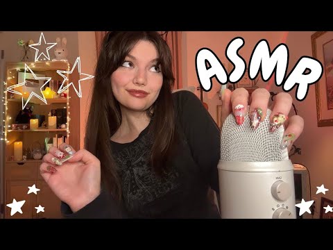 Fast and Aggressive ASMR MIC TRIGGERS (Intense Bare Mic Scratching, Foam Swirling, Fluffy Cover, +)