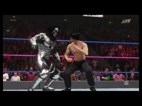 Bruce Lee vs. Reaper (WWE 2k19) - CPU vs. CPU - Epic Battle 💯 🐲 - Dragon Fights 🐉