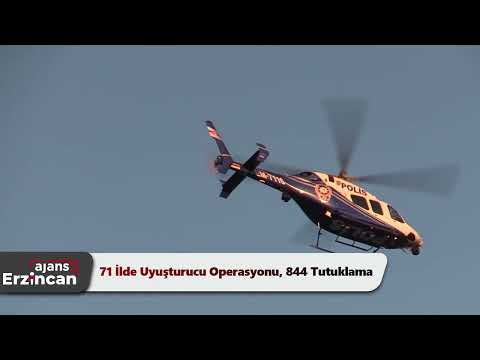71 İlde Uyuşturucu Operasyonu, 844 Tutuklama