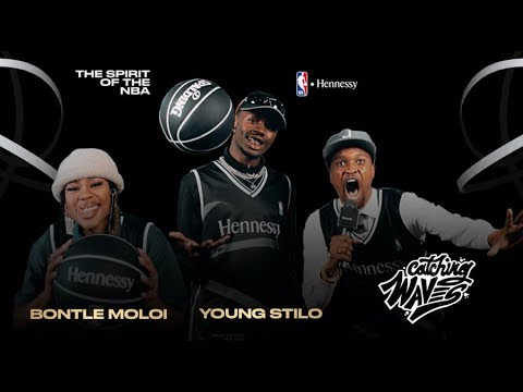 Bontle Modiselle-Moloi And Young Stilo Shoot Out With Scoop Makhathini | Catching Waves