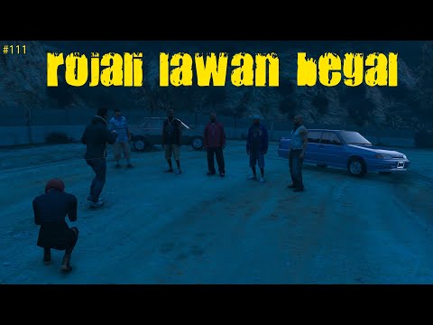 Rojali Melindungi Stevani Dari Begal - Eps 111 - GTA V Rojali 2