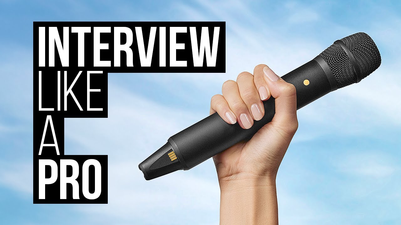 Røde Interview PRO Trådløs Kondensatormikrofon