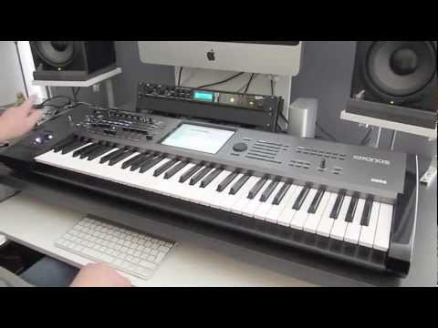 Korg Kronos in my Home Studio