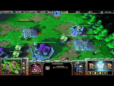 TH000(HU) vs Fly(ORC) - Game 3 - WarCraft 3 gameplay - RN718