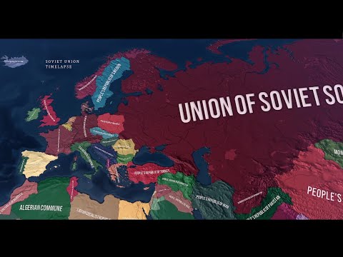 HOI4-The Darkest Hour-Soviet Union Timelapse