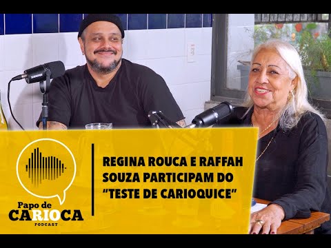 Corte PAPO DE CARIOCA - Regina Rouca e Raffah Souza participam do "Teste de Carioquice"