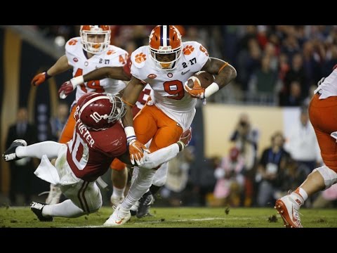 Wayne Gallman (Clemson) vs. Alabama (2016)