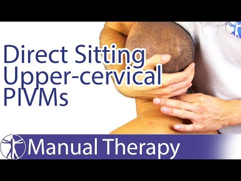 Intervertebral Motion Assessment of Upper Cervical Spine in Sit | Direct Method