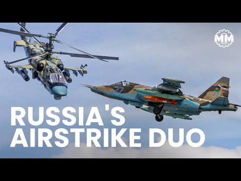 Russia’s Answer to the A-10: Close Air Support Power of Su-25 & Ka-52