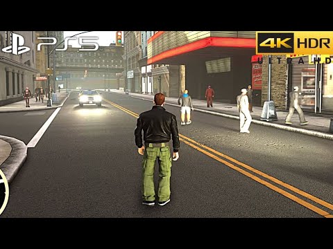 GTA 3 :Definitive Edition (PS5) 4K 60FPS HDR Gameplay - (PS5 Version)