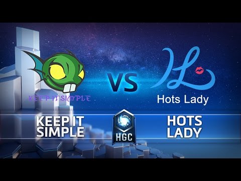 HGC China Phase 1 - Game 2 - KIS vs HotsLady