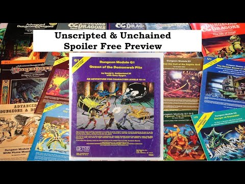 AD&D 1E Modules (Spoiler Free):  Q1 Queen of the Demon Web Pits