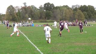 preview picture of video 'Wilbert Nice Goal - Pine Bush 10/9/13'