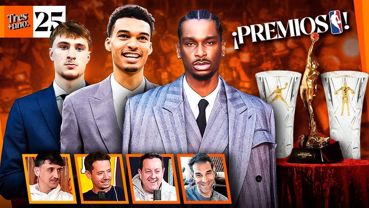 3+1 | ¡NUESTROS PREMIOS DE LA TEMPORADA NBA! ¡BABA MILLER EN 3+1! ¿Otro español en el Draft? | 3x25