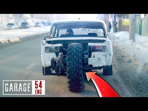 We make a Lada trike and go for a drive