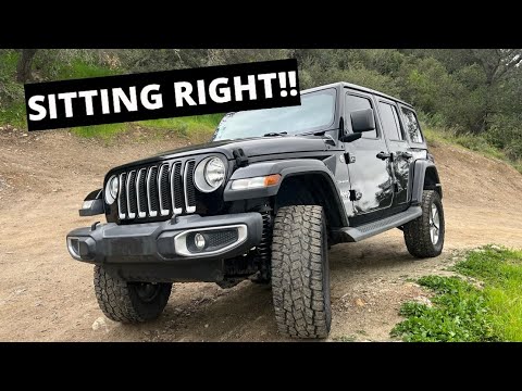 ROUGH COUNTRY 3.5” LIFT ON MY WRANGLER JL