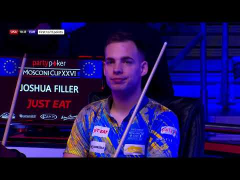 Skyler Woodward vs Joshua Filler | Day Four | 2019 Mosconi Cup