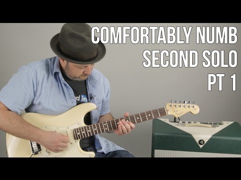Comfortably Numb Second Solo Guitar Lesson (Pt1) David Gilmour