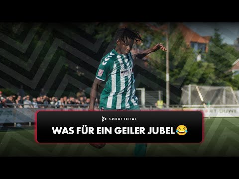 Wir hoffen mal, dass der Kollege sich dabei nicht wehgetan hat😅 | SPORTTOTAL - ShortTotal