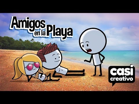 Tipos de Amigos en la Playa | Casi Creativo
