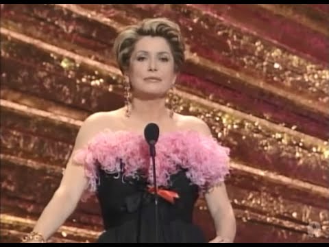 Catherine Deneuve at the 1993 Oscars.