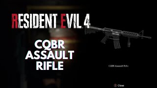 Resident Evil 4 Remake: CQBR Assault Rifle Location