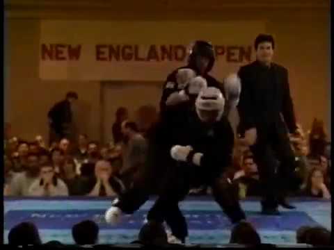 Jason Bourelly vs Jesse Goldberg 2002 New England Open Karate Tournament