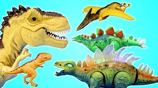 Download lagu Dinosaurs Kid Connection Tyrannosaurus Rex and Stegosaurus Toys Playset mp3