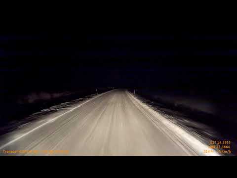 Finland road E75   Meteorite?