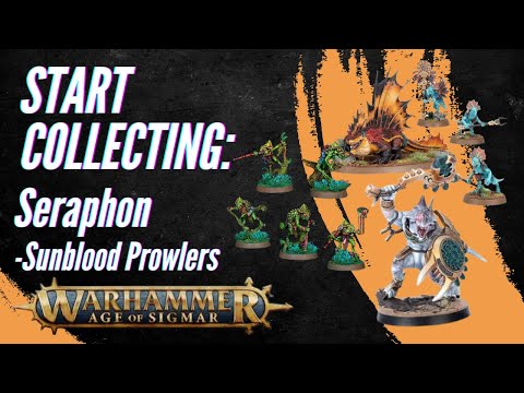 Start Collecting Warhammer Age of Sigmar: Seraphon - Sunblood Prowlers